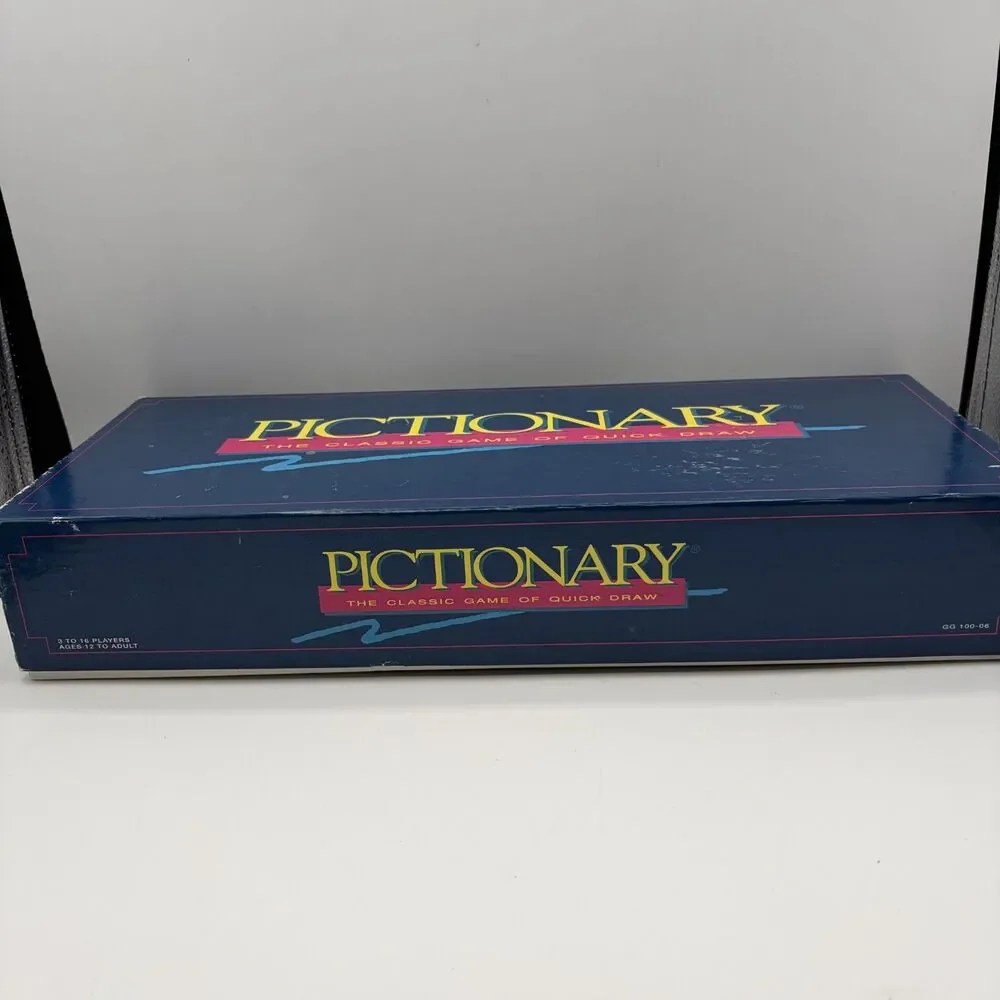 Pictionary Updated For The 90's Classic Board Game from 1993 COMPLETE